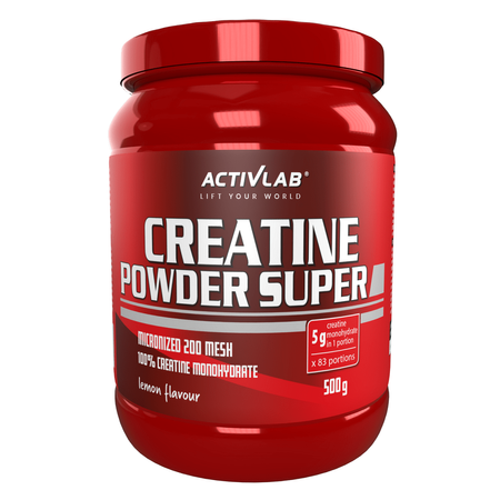 Activlab Red Line Creatine Powder Super 500 g cytyna